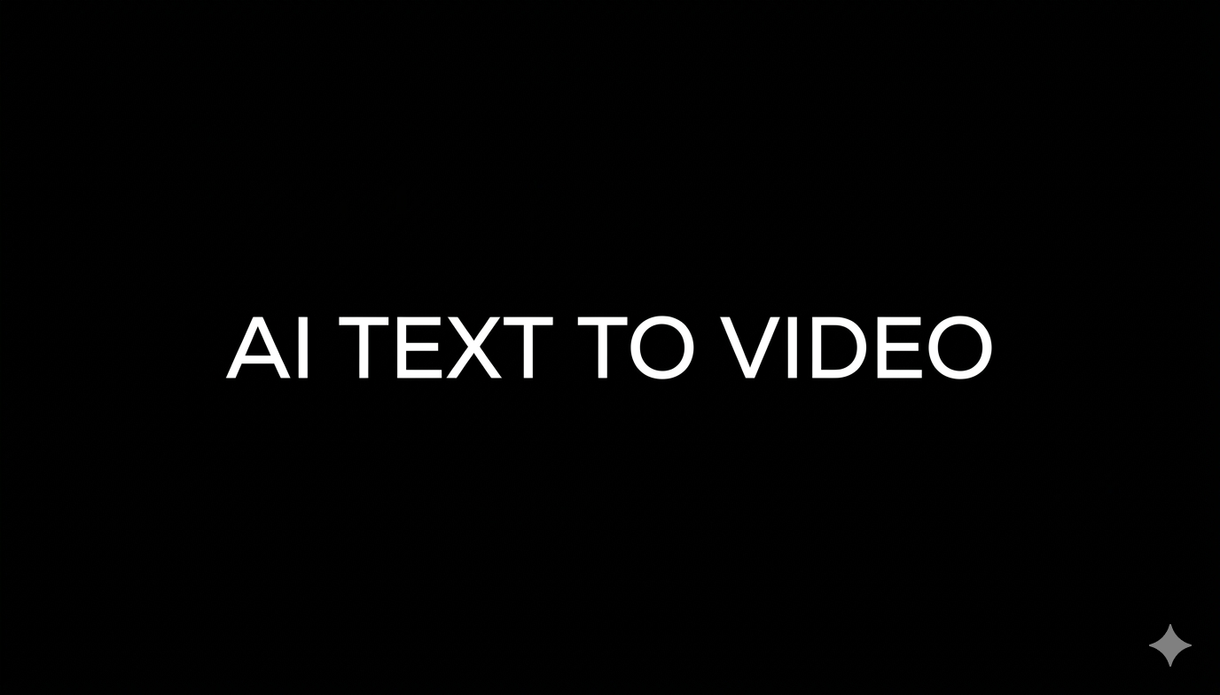 AI text to video